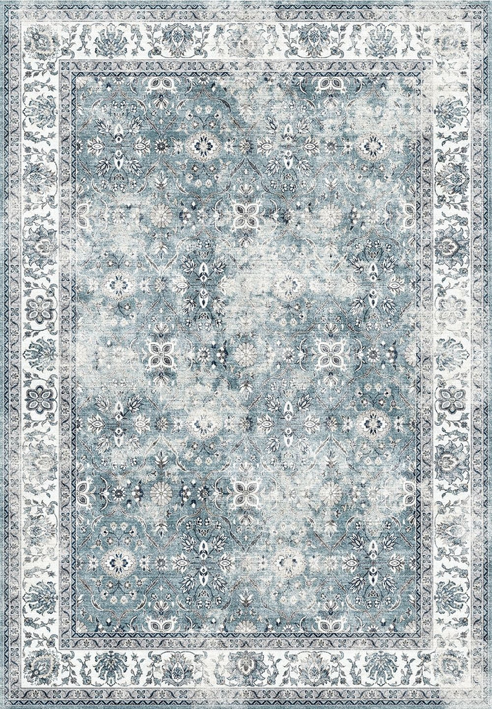 TOUCAN K4640A-19 - 5' x 7' Washable Non-Slip Area Rug