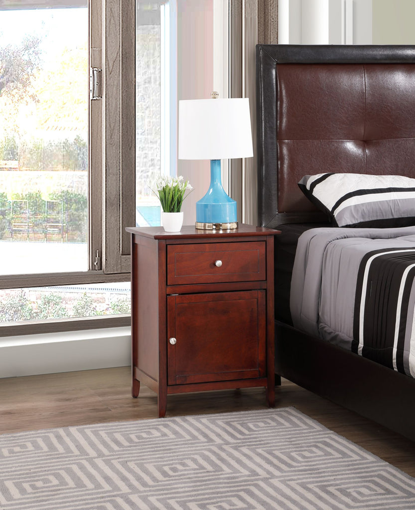 Transitional Cherry Nightstand For Every Bedroom
