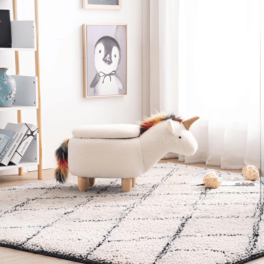 Uma the Unicorn Storage Ottoman