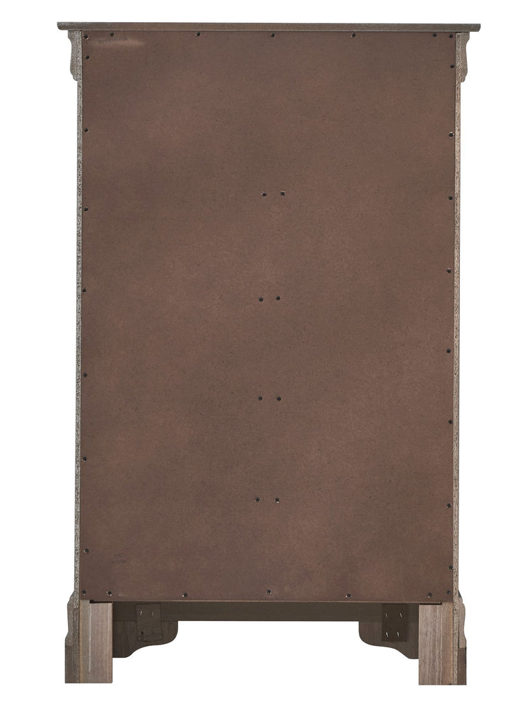 Verona G6702-CH Chest , Metalic Black