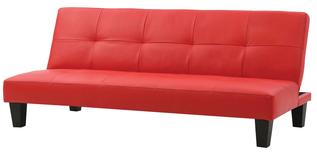 Versatile Contemporary Red Sofa Bed