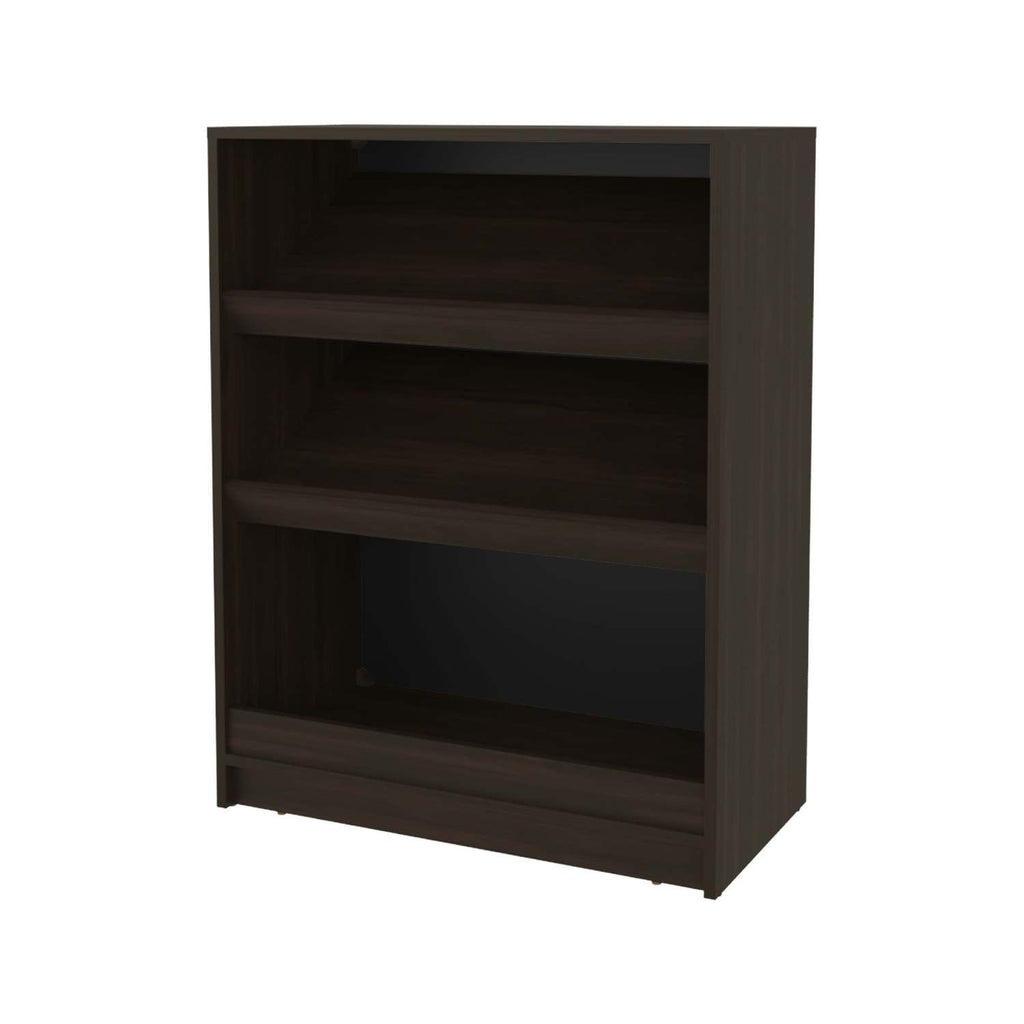 Wengue Shoe Rack with Open Storage