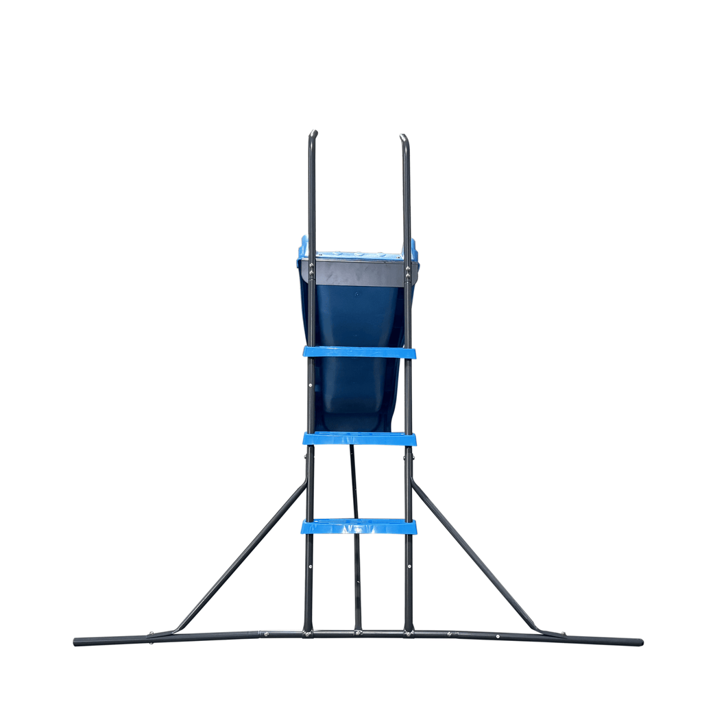 XSL003 2.2M kids plastic slide indoor Freestanding playground equipment children plastic slide kids indoor slide blue
