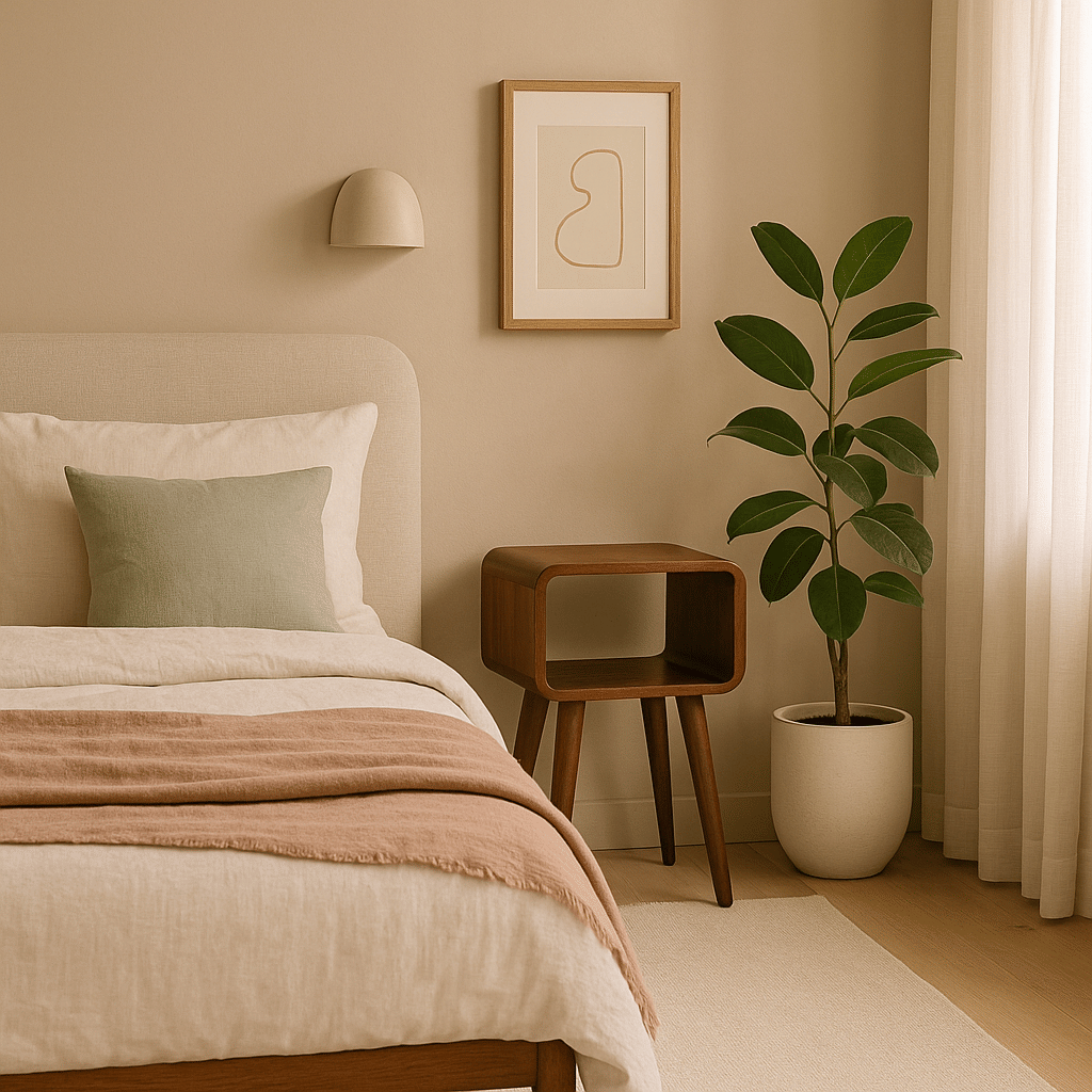 Instagram bedroom corner styling