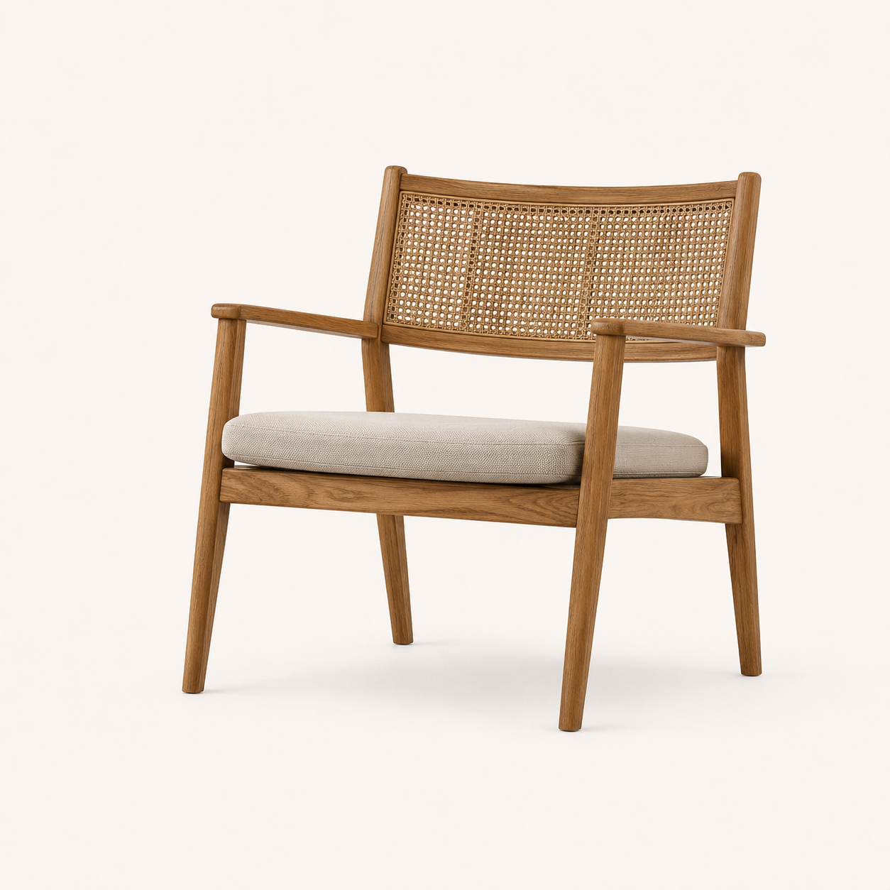 Instagram woven lounge chair detail