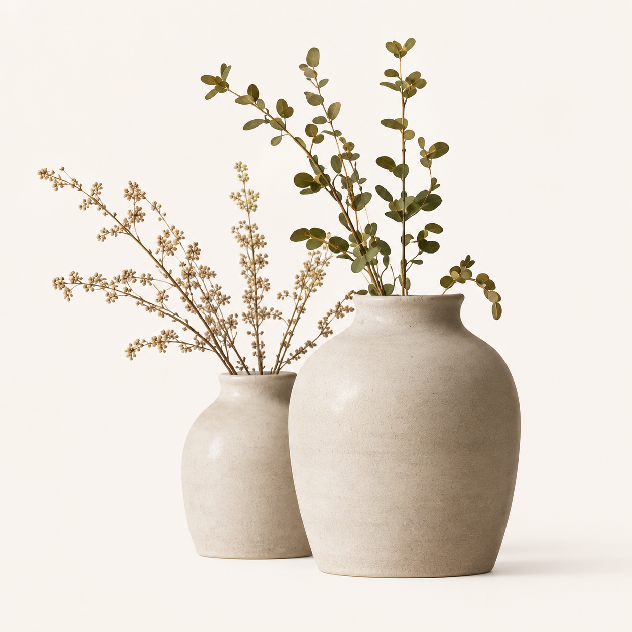 Instagram ceramic vase styling